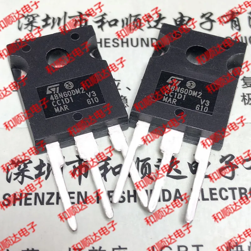 10 шт./лот 48N60DM2 STW48N60DM2 к-247 600V 40A