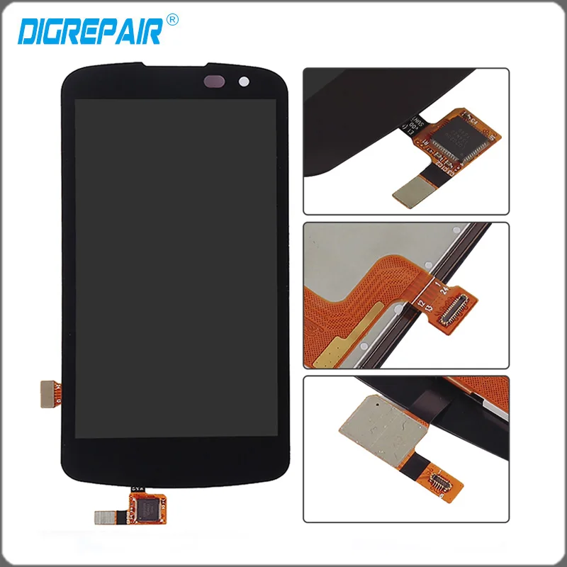 imágenes para 4.5 "negro Para LG K3 2016 K120 K100 LS450 LCD Pantalla Táctil con Digitalizador Asamblea Completo Libre del envío + Tracking No imágenes para 4.5 "negro Para LG K3 2016 K120 K100 LS450 LCD Pantalla Táctil con Digitalizador Asamblea Completo Libre del envío + Tracking No