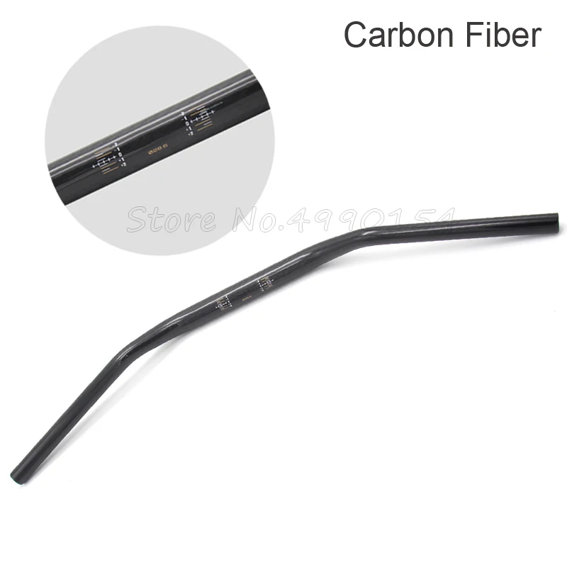 Мотоцикл из углеродного волокна 1 1/" 28 мм жир бар 22 мм Руль конец тяга Ручка Бар Яма Грязь Трейл двигатель велосипед мини Мотокросс мотовездеход квадроцикл