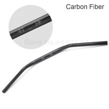 Мотоцикл из углеродного волокна 1 1/" 28 мм жир бар 22 мм Руль конец тяга Ручка Бар Яма Грязь Трейл двигатель велосипед мини Мотокросс мотовездеход квадроцикл