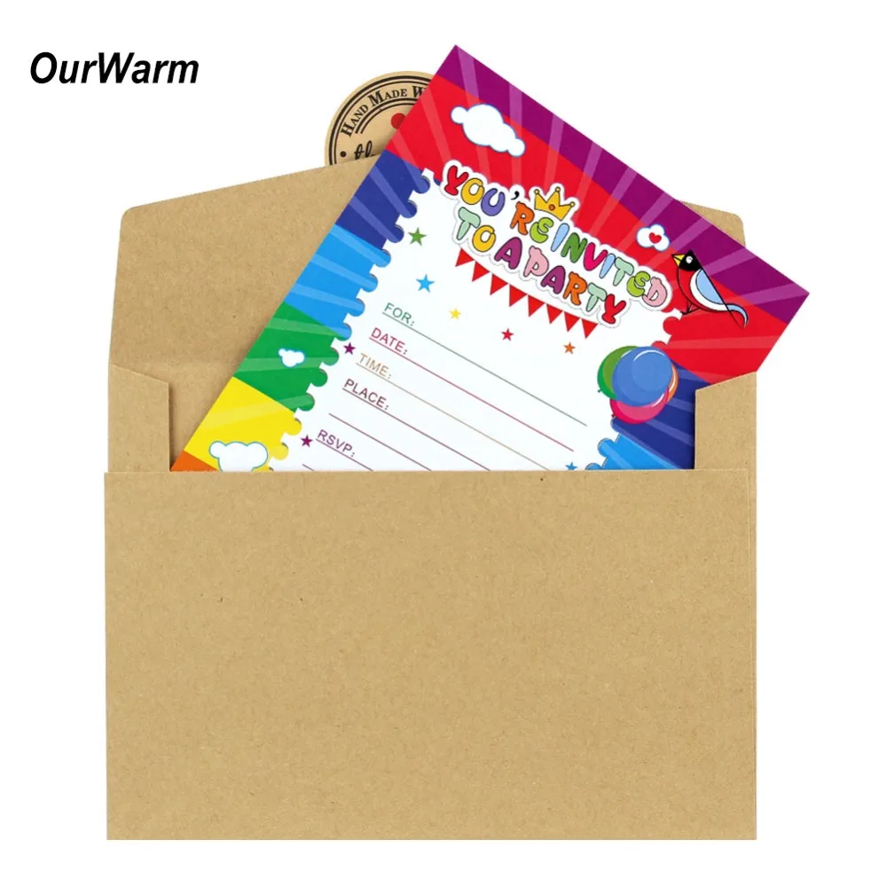 Cartoon Invitation Cards 1
