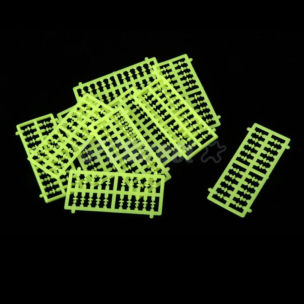 10 Frames/100pcs Carp Fishing Boilie Stops Dumb Bell Hair Rig Stops Tackle