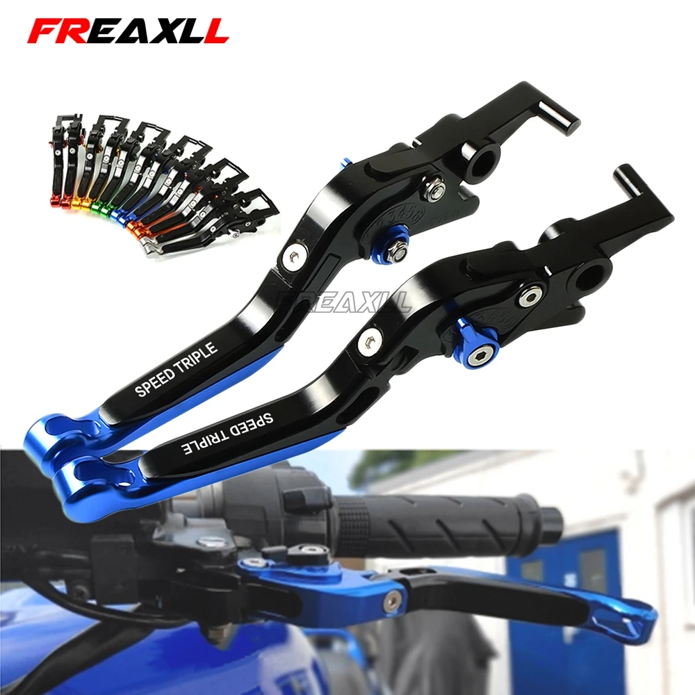 CNC Folding Extending Brake Clutch Levers For TRIUMPH SPEED TRIPLE 2004-2007