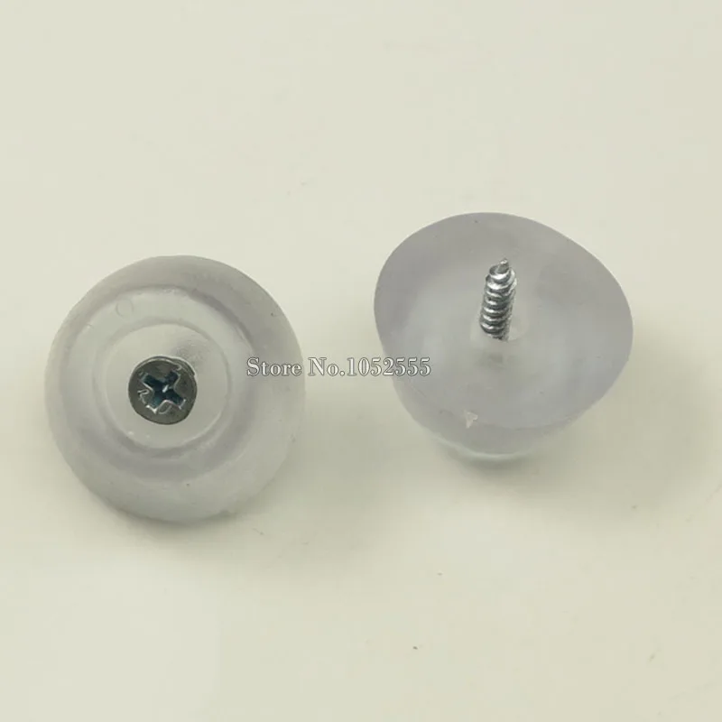 100pcs/lot Soft Rubber Chair Feet Nail Glide Nail Furniture Feet Bottom