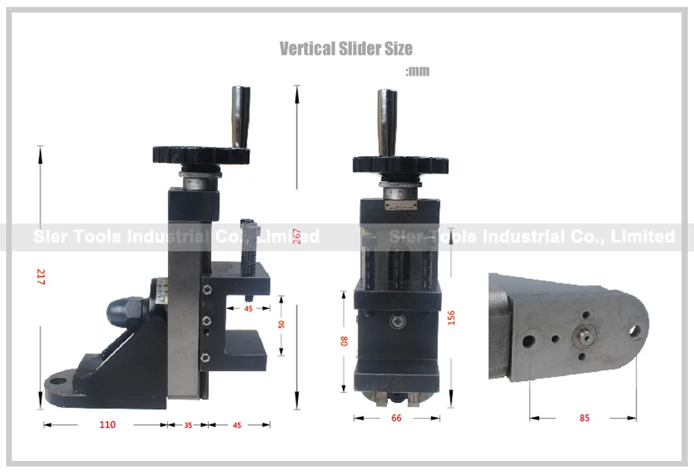 Vertical slider
