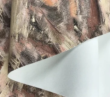 8 Разных Цветов с рисунками, с рисунком в виде картины PU искусственная кожа Fabric130x100cm - Цвет: 6