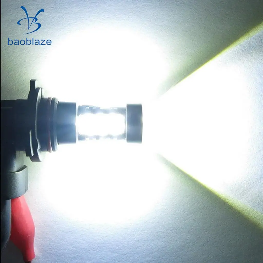 2pcs 50W H8/H11 High Power 6000K White LED Fog Light Bulbs DRL Lamps 