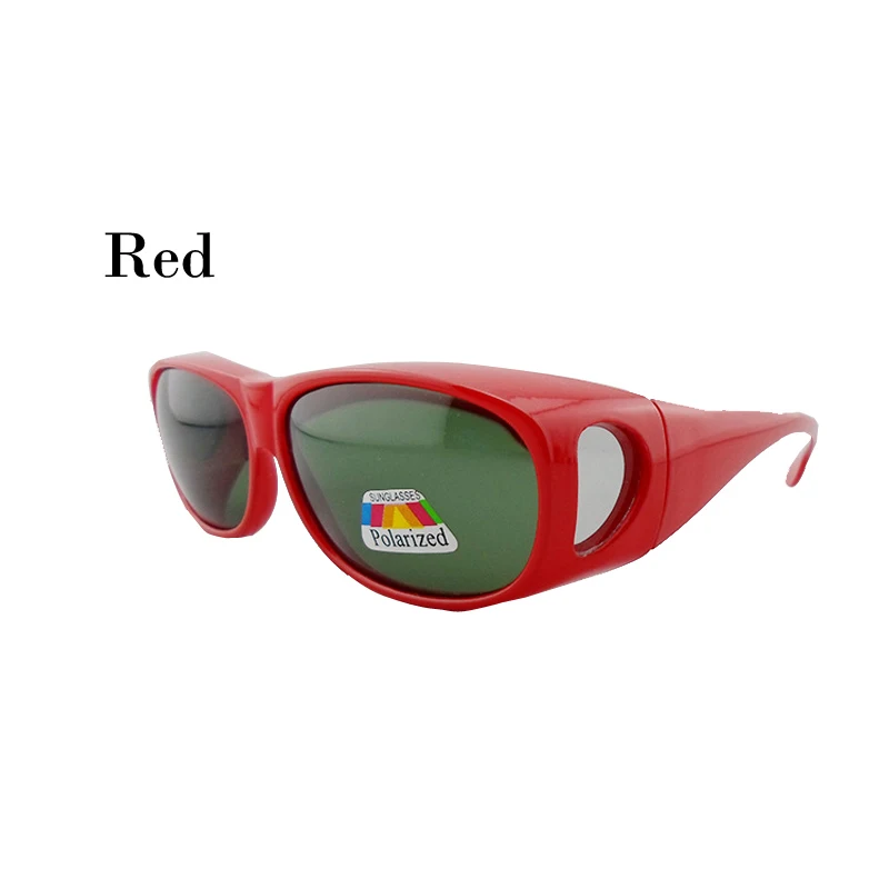 NEWBOLER, мужские, женские, поляризационные линзы, для рыбалки, солнцезащитные очки, покрытие для близорукости, очки, солнцезащитные очки, Oculos De Sol Masculino - Цвет: Red