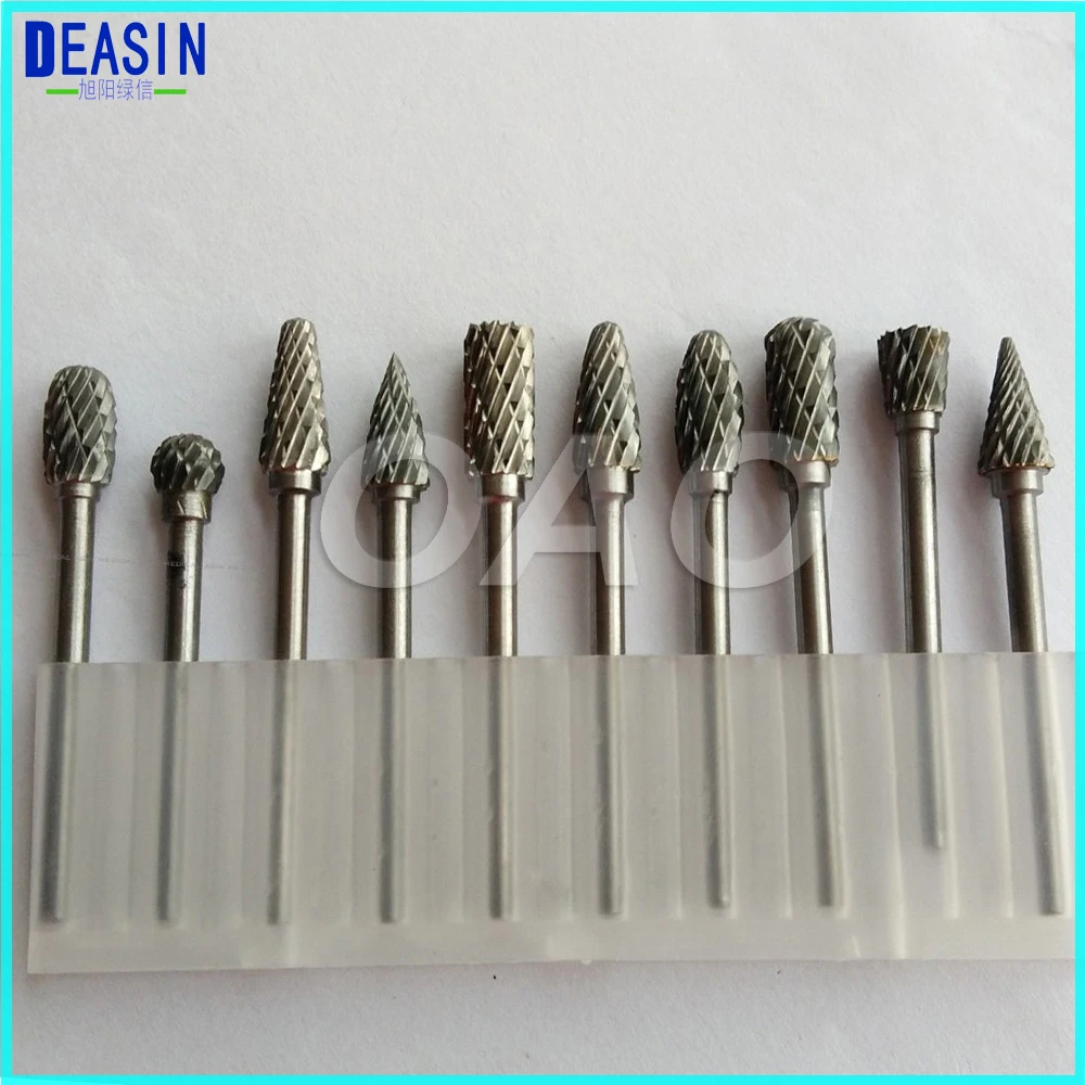 Buy 10pcs Dental Burs tungsten carbide burs dental