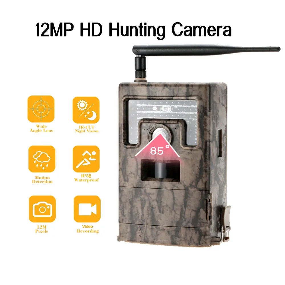 Portable Wildlife Hunting font b Camera b font MMS 12MP HD Digital Infrared Scouting font b