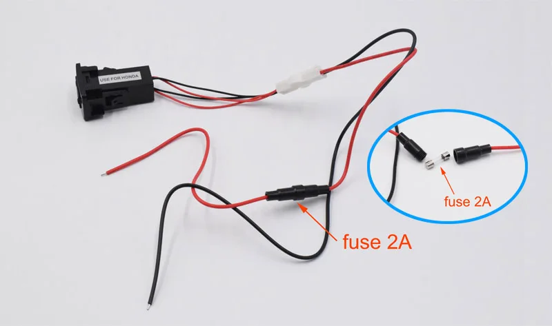 XCGaoon специальный 2 USB 5V 2.1A интерфейс разъем автомобильное зарядное устройство адаптер для HONDA зарядки iPhone Android смартфон Автомобильный видеорегистратор Камера