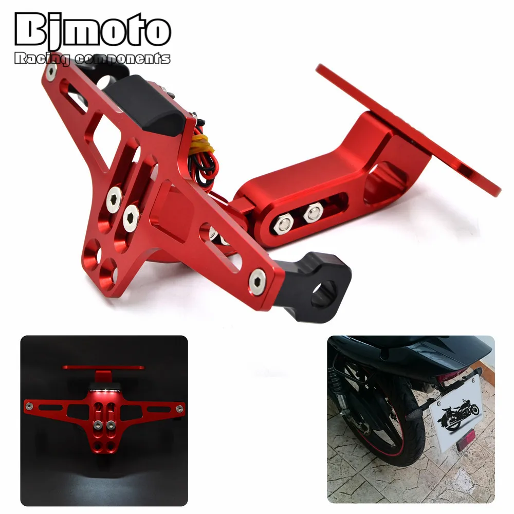 

Motorcycle License Plate Bracket Licence Plate Holder Frame Number Plate For HONDA PCX 125/150 PCX125 PCX150 MSX 125 MSX125