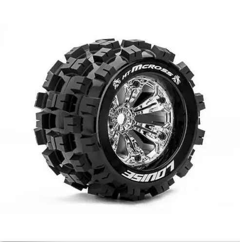 Запчасти для автомобилей Louiserc MT 3,8 Rocket 1/8 Sport Rad schwarz 17 мм HPI 1 - Цвет: LOUT3276CH