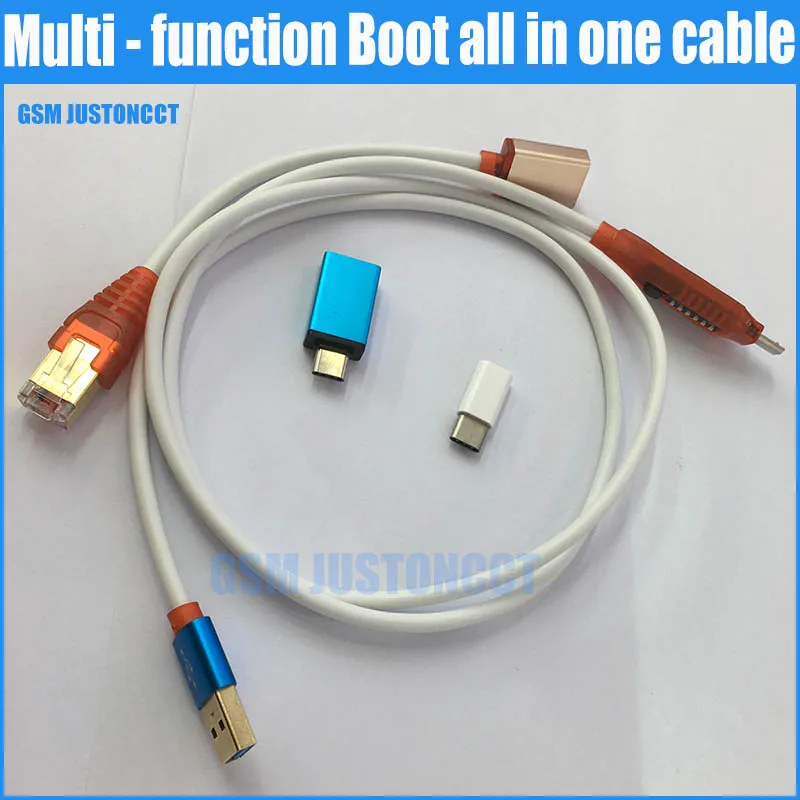 Все загрузочный кабель(легкое переключение) Micro USB RJ45 все в одном многофункциональный загрузочный кабель edl