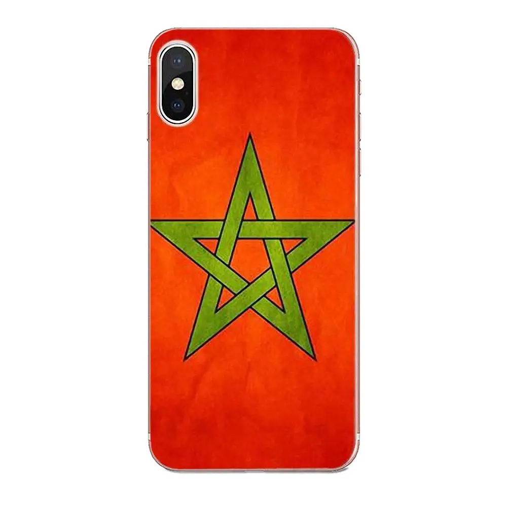 Мягкий чехол для мобильного телефона Ma Maroc Morocco Flag Xiaomi Redmi Note 2 3 3S 4 4A 4X5 5A 6 6A Pro
