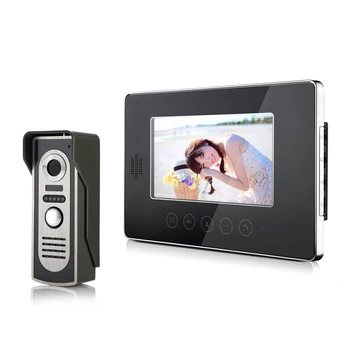 

7inch touchpad panel monitor video doorphone V70T-M2 700tvl camera
