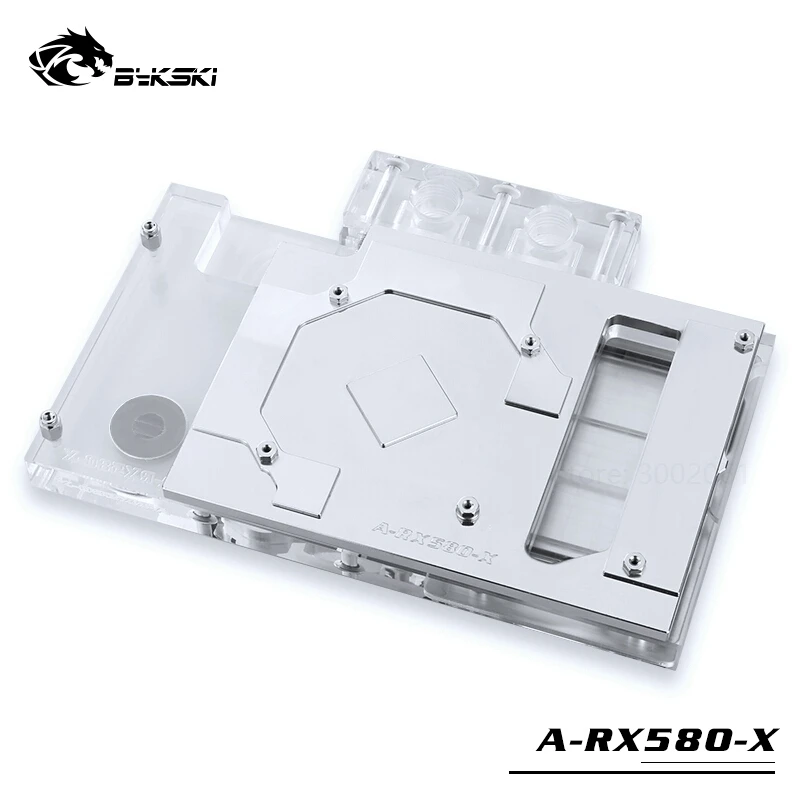 80% OFF  Bykski Water Block use for AMD Reference Edition RX580 Full Cover Graphics Card Copper Radiator Blo