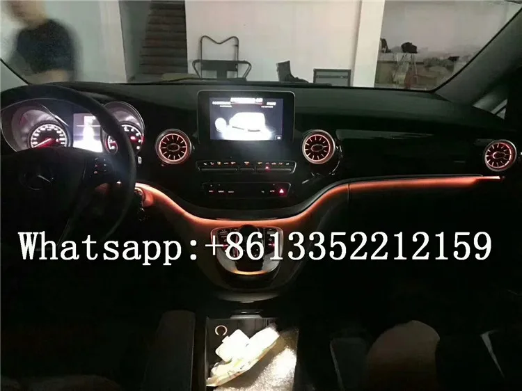 V class air conditoin cover fit for V-class W447 W639 W638 air-condition cover with 12 color 4 or 2 pieces interior vents cover  (9)