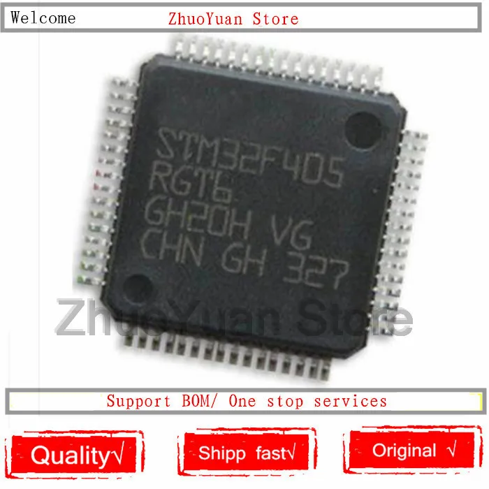 1 шт./лот STM32F405RGT6 QFP64 STM32F405 RGT6 новая Оригинальная микросхема