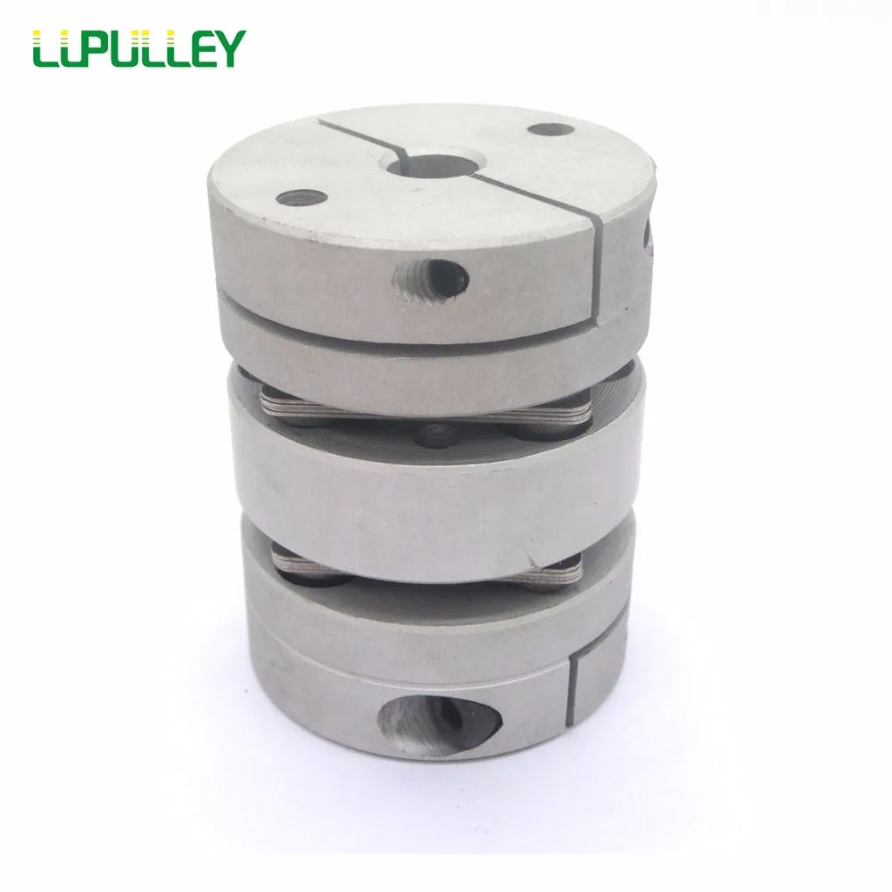 LUPULLEY 1 шт. в диаметре 56 мм Гибкая Двойная диафрагма муфта с отверстием 14/15/16/19/20/22/24