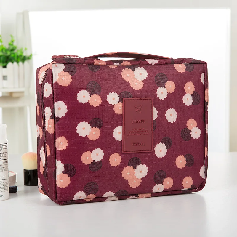 Multifunction Makeup Bag Organizer Waterproof Portable Trip Women Travel Makeup Case Cosmetic Bag Organizer Accessories (4)