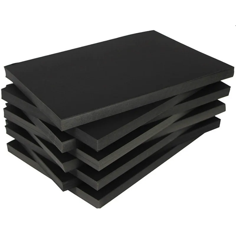 Двухсторонний A3 A4 8K черный картон ручной работы художественный дизайн картон 180gsm 200gsm 250gsm DIY Бумага для рукоделия