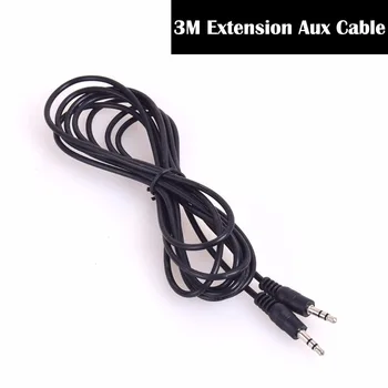

Aux Audio Extension Cable Cord 9.8FT 3Meters 3.5mm Jack Male to Male for iPhone 6S 6 6Plus 5 4S 4/ iPod Samsung Huawei