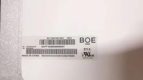 ЖК экран для BOE 15 6 дюйма матрица ноутбука 30 контактов FHD 1920X1080 NT156FHM N61|ЖК-экран