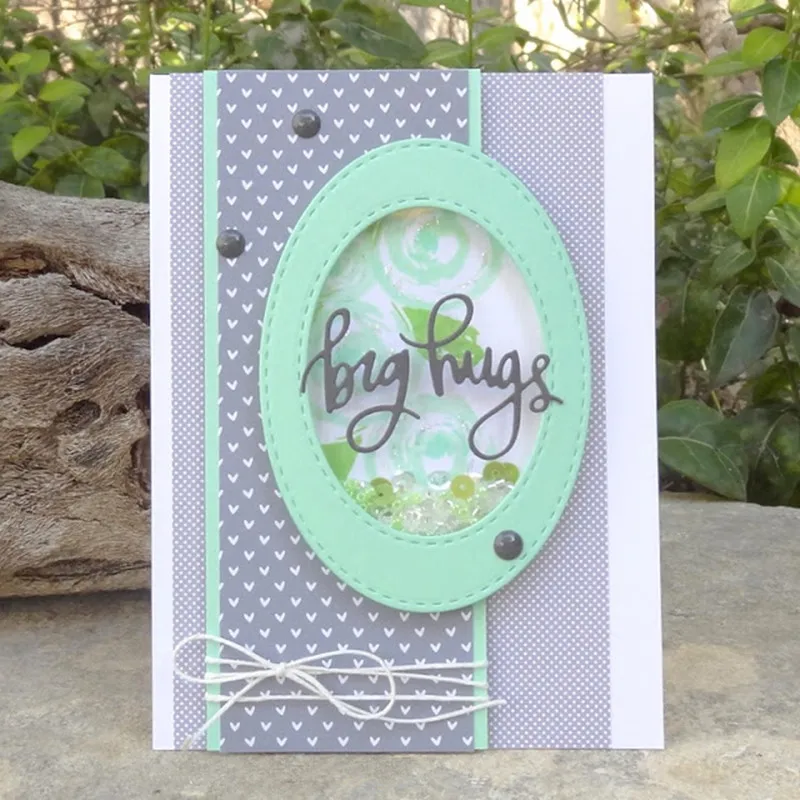 

Scripty Big Hugs Metal Cutting Dies Stencil for DIY Scrapbooking Photo Album Embossing Paper Cards Decorative Crafts Die Cuts