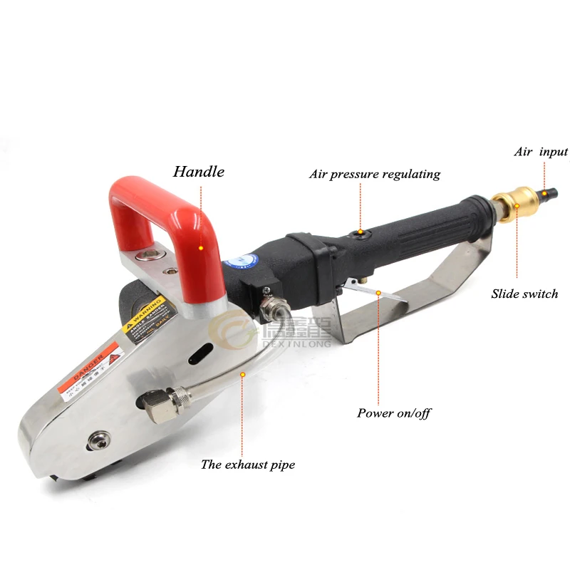 

Strong Handheld Pneumatic Cleaner Stripper Machine For Carton Waste Paper Used in Carton Box Making Factory BM-X8