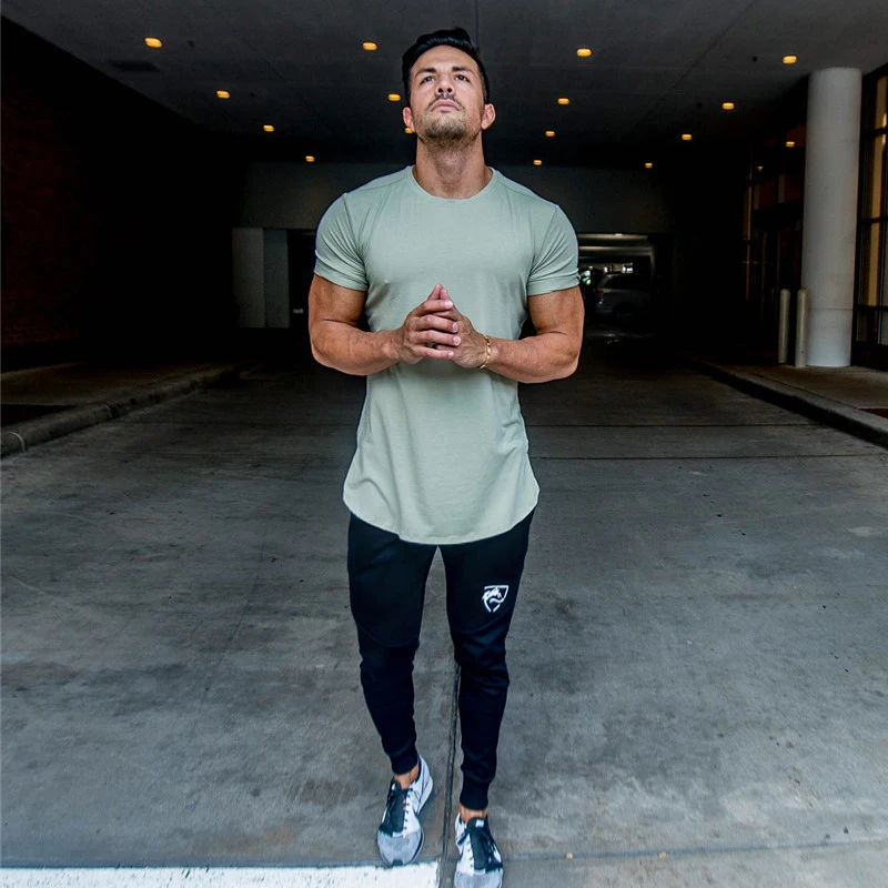 Sweatpants Gym Men Fitness Jogger Pants sport (10)