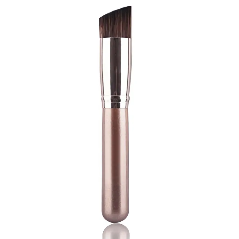 Professional Angled Contour and Foundation Makeup Brush for Liquid