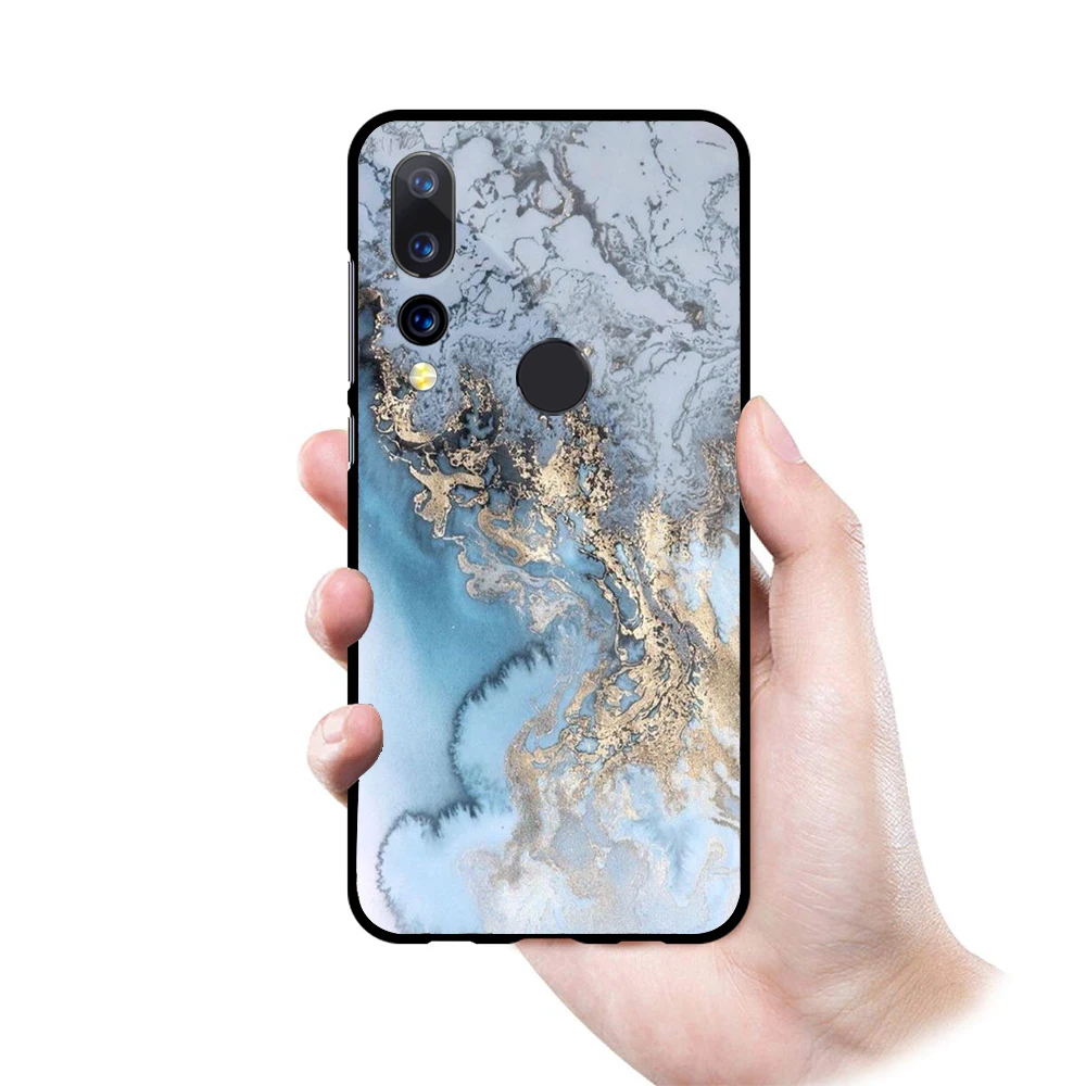 Мягкий чехол SHIODOKI для Umidigi A5 pro, силиконовый чехол для телефона Umidigi A5 pro, защитная задняя крышка-мрамор