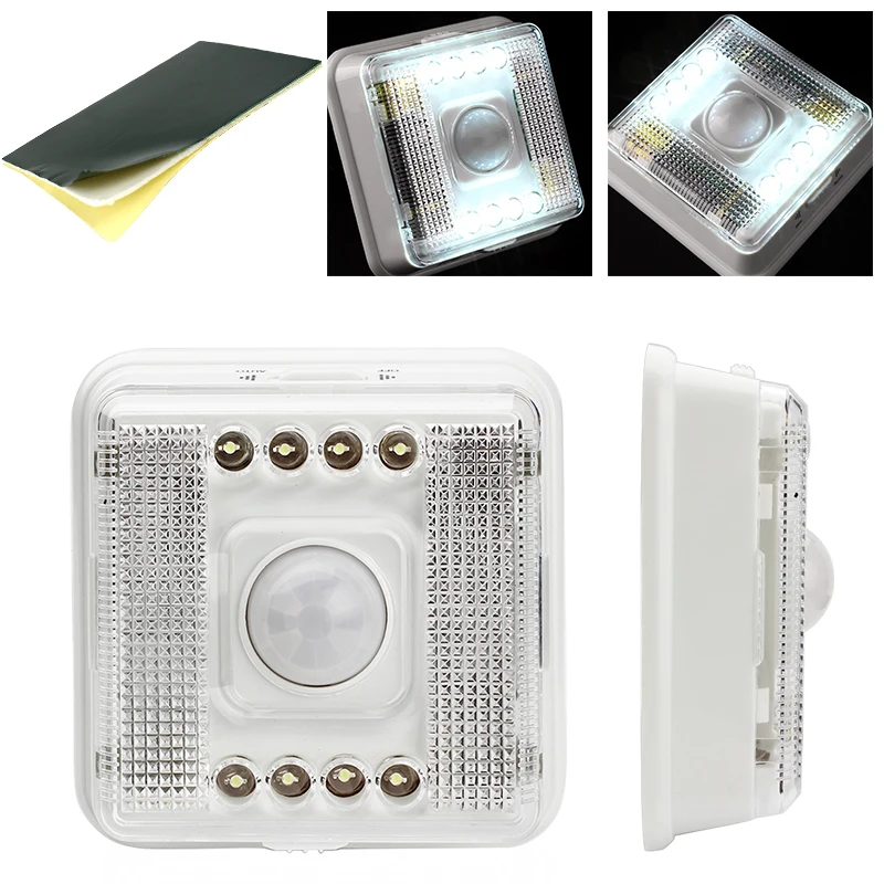 Motion sensor licht 8 LED Light Lamp PIR Auto Sensor Bewegingsmelder ... Motion sensor licht 8 LED Light Lamp PIR Auto Sensor Bewegingsmelder ...