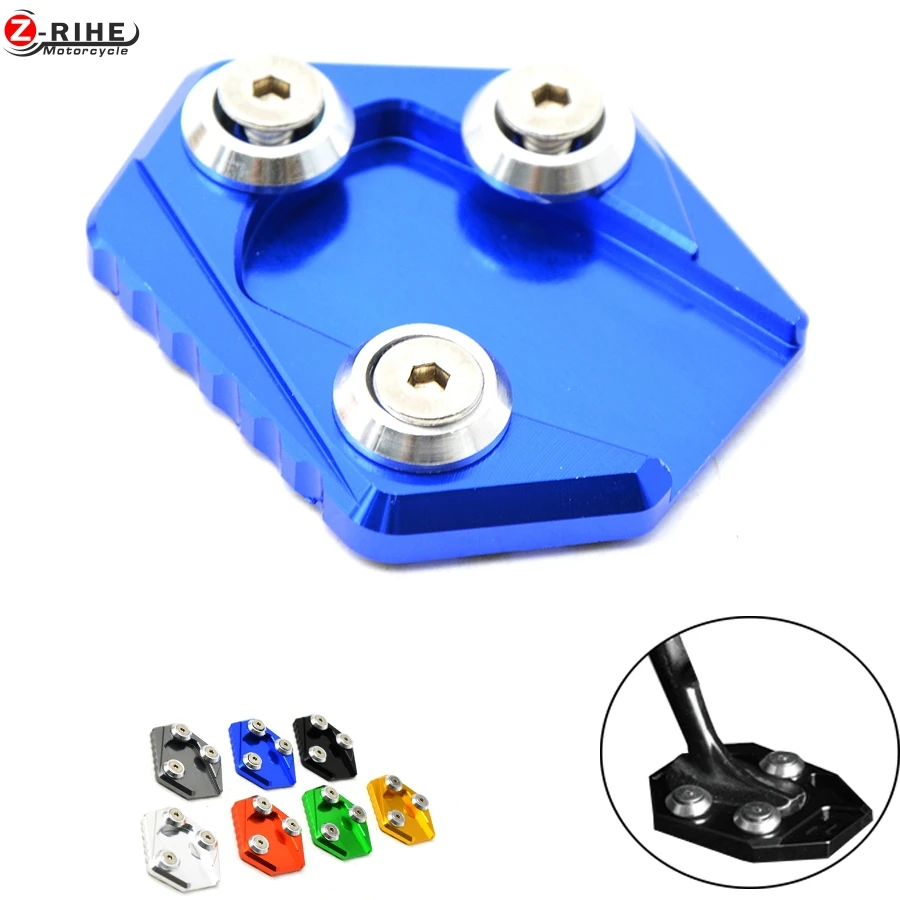 Motorcycle Side Stand Enlarge For honda Grom 125 MSX125 2014 2015 stand motorbike Kickstand Side Stand Plate Enlarge caballete