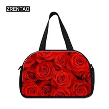 Цветочные холщовые женские сумки для переноски багажа, пляжные сумки для девочек, вещевые Сумки, Сумка Для Путешествий, Походов, походов, походов на выходные