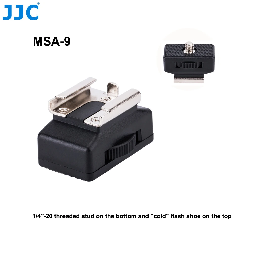 JJC камера аксессуары для фото Холодный башмак адаптер LED Свет Стенд 1/4 " 20 штатив