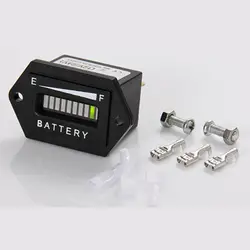Батарея индикатор заряда-разряда метр для Гольф тележки электромобиль скутер игрушечный автомобиль Морской автомобилей 48 В RL-BI001
