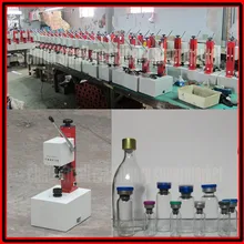 Заводская цена женьшеня маточное желе оральная машина для запечатывания жидкости, пенициллин бутылка закрывающая машина, алюминиевая укупорочная машина