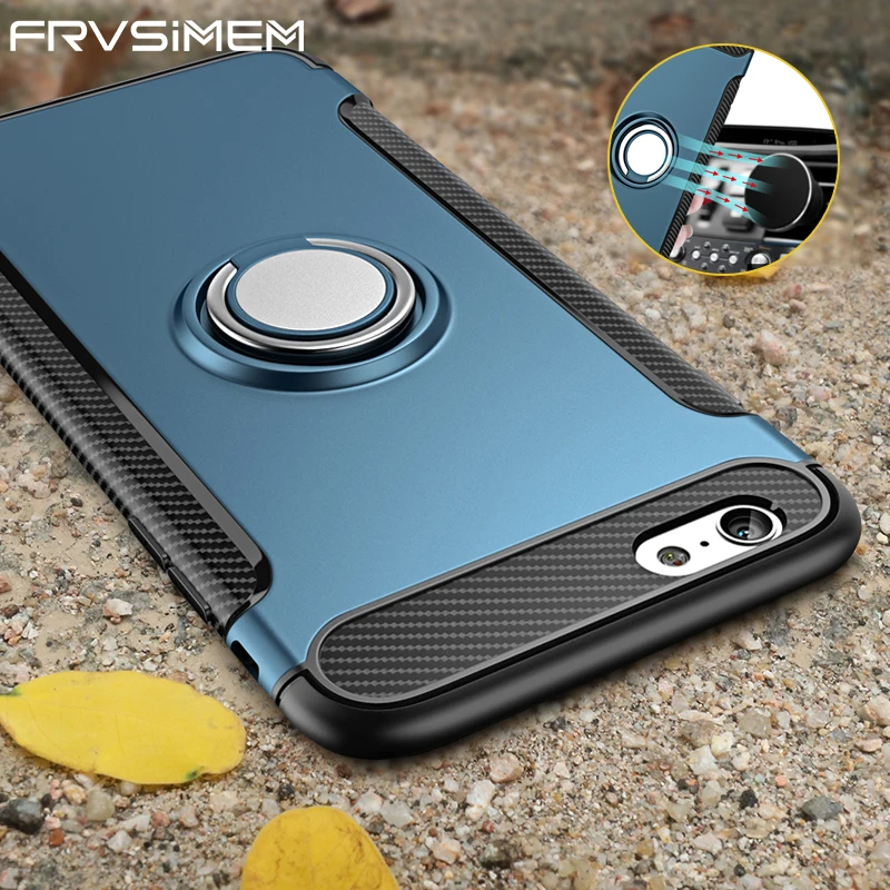 

ShockProof Armor Case For One Plus 5 5T OnePlus 1+ 5 5T With Finger Ring Car Phone Holder Stand Phone Cover