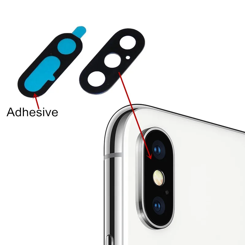 Replacement New Back Rear Camera Lens Glass Cover For iPhone X With