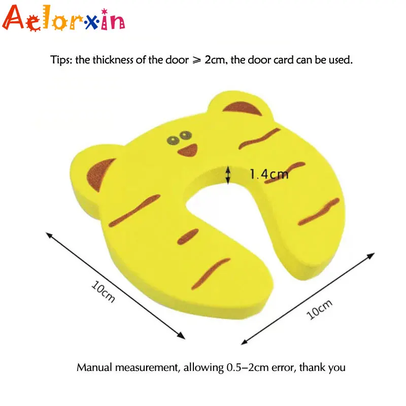 Защита ребенка Детская безопасность милые животные безопасности карточка дверь дети защита от детей домашняя мебель Seguridad Bebe