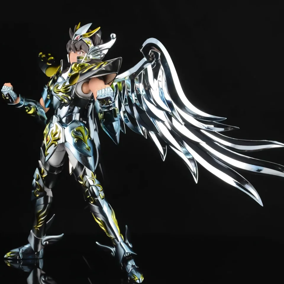 

Tronzo Saint Seiya Saint Cloth Myth Pegasus Seiya God Cloth Anime Color Saint Seiya PVC Action Figure Collection Metal Models