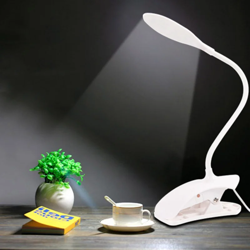 

Led table lamp desk table light led desk lamps flexo flexible LED Reading Lamp with Clip Ultra Bright and Power saving