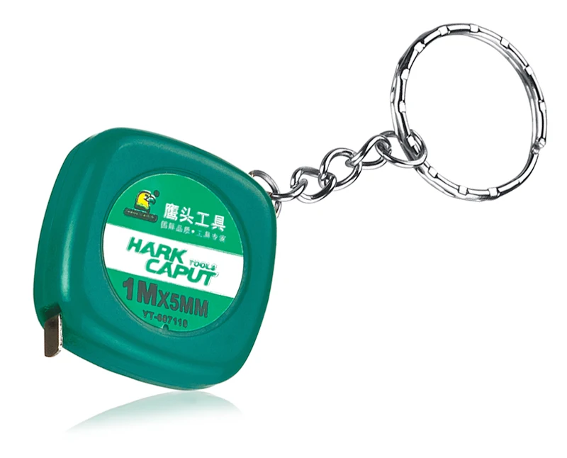 1M Key Ring Pocket Fob Tape Measures Portable Metric Imperial keychain BN 