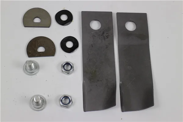 

LAWNMOWER BLADE & BOLT SET 144MM LENGTH FOR HONDA GXV160 MOWER FREE SHIPPING SWING BACK BLADE BOLT KIT