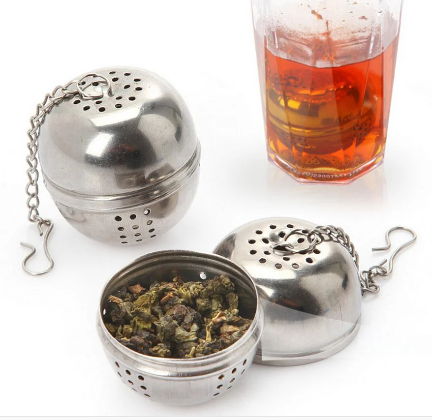 Stainless Steel Seasoning Ball Kitchen Supplies Soup Bag Spice Halogen