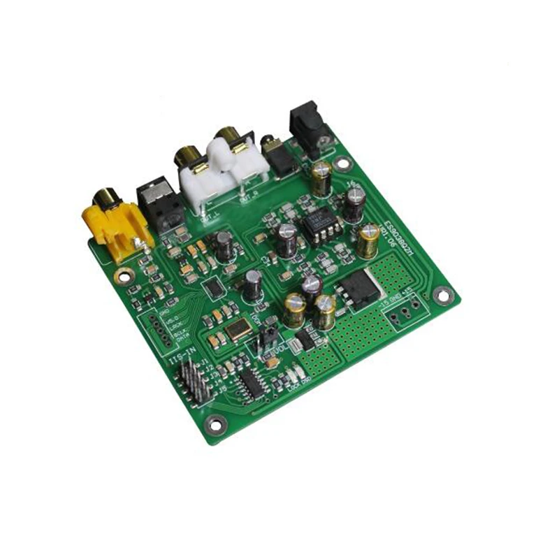 ES9038 Q2M I2S DSD Optical Coaxial IIS/DSD DOP 384KHz Input Decoder DAC Headphone Output Audio amplifier Board