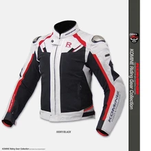 Frete grátis 1 pcs Homens Esportes Ao Ar Livre Equitação Da Motocicleta Locomotiva Roupas À Prova de Vento Jaqueta de Proteção com 7 pcs almofadas