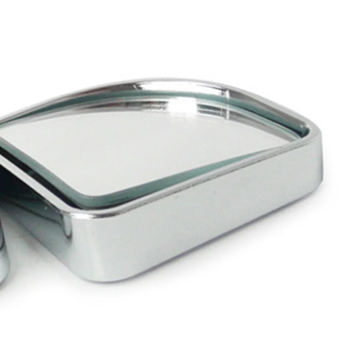 

Dewtreetali High Quality 2pc Universal Blind Spot Mirror Convex Wide Angle Rear Side View for Car Vehicle 3R-015B Silver